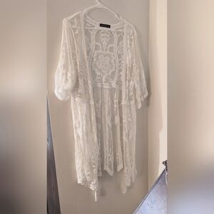 White lace kimono large